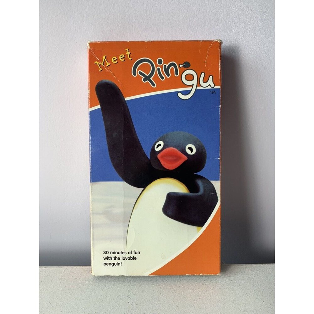 Meet Pingu VHS Rare Animated Pingu The Penguin Kids Cartoon 2003